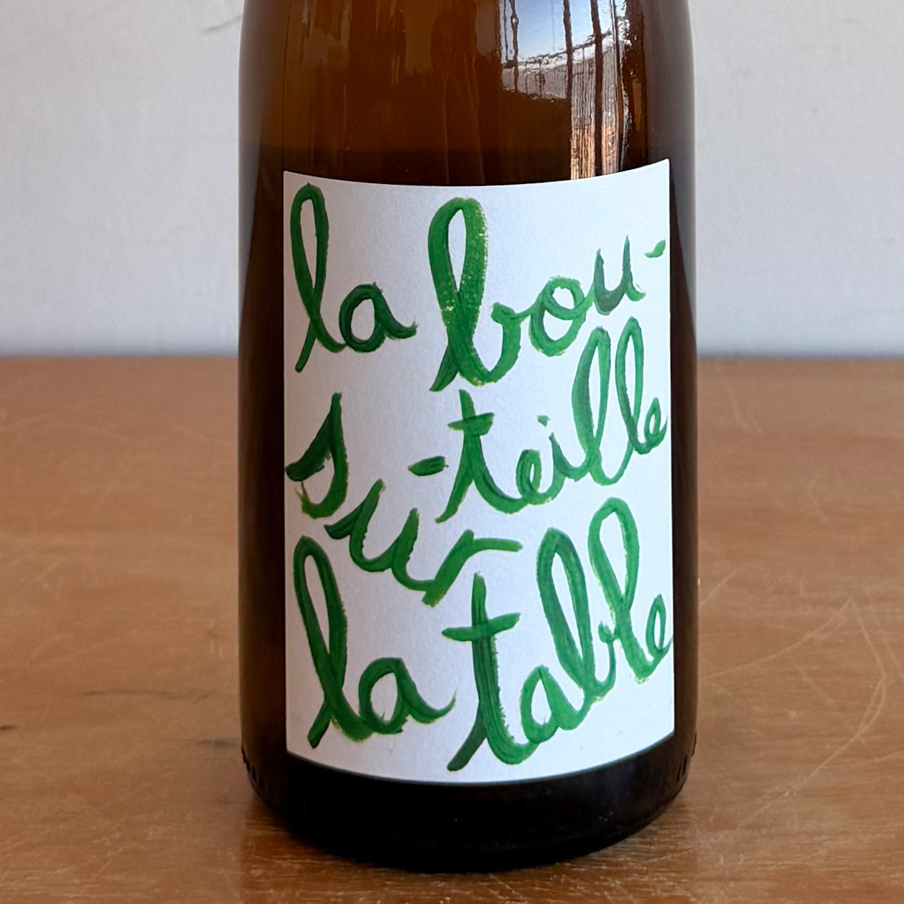 La Bouteille sur la Table